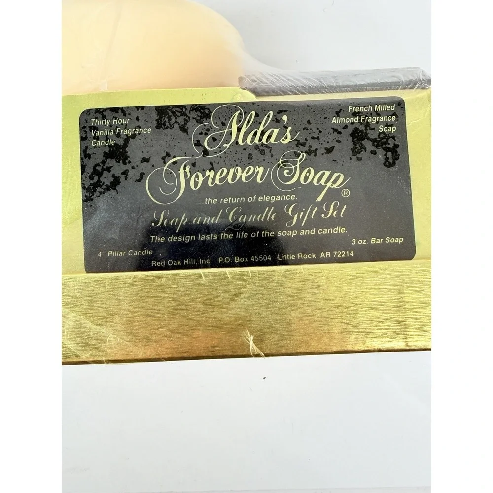 Vtg Jockey/Horse Gift Set - Candle And Soap New Sealed ALDA'S Forever Soap